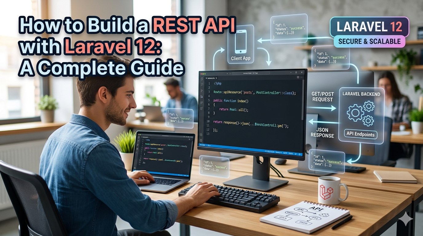 How to Build a REST API with Laravel 12: A Complete Guide — HunarFlow Blog
